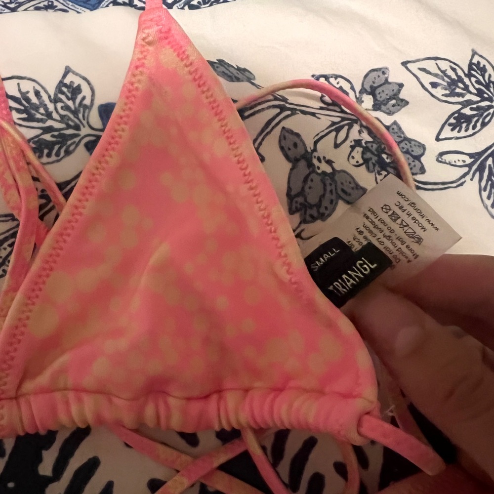 Triangl Swimwear Pink and Yellow Bikini - Picture 2 of 7